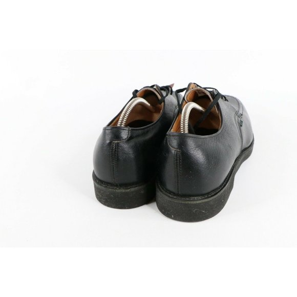 NOS Vintage 90s Red Wing Shoes Mens 10 D Leather Postman Oxford Shoes Black USA main image 5